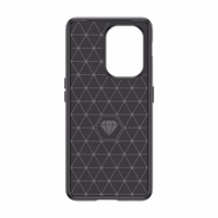 Carbon Case silikoninis dėklas telefonui OnePlus Ace 2V/OnePlus Nord 3 - juodas