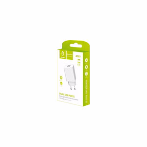 Įkroviklis Denmen (DC02W) (2xUSB 2.1A) baltas