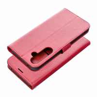 MEZZO knygos tipo dėklas telefonui SAMSUNG A35 5G su sapnų gaudykle, purpurinis