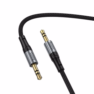 Laidas AUX Jack 3,5 mm į Jack 3,5 mm Hoco 1,5 m UPA33 juodas