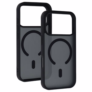 Tel Protect Aura Matte Magsafe dėklas Iphone 17 Pro Max, juodas