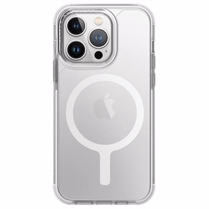 Uniq Combat Magclick įkrovimo dėklas telefonui iPhone 15 Pro Max - baltas