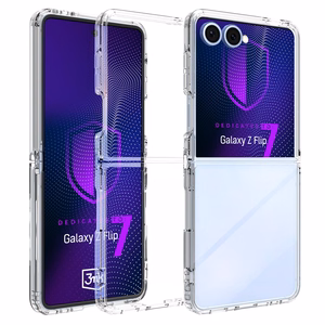 3mk Armor Case for Samsung Galaxy Z Flip 7 - Transparent