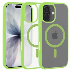 Liavec minkštas dėklas skirtas Iphone 17 žalias