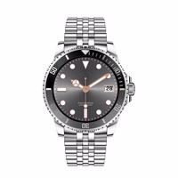 Blavec išmanusis laikrodis M-02 Business AMOLED viso lietimo balsui skambinti (SWM02-S) sidabrinis