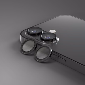 Etteri apsauginis stiklas kamerai iPhone 17 juodas