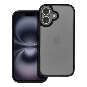 VARIETE dėklas telefonui IPHONE 16 juodas