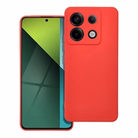 Minkštas dėklas telefonui XIAOMI Redmi Note 13 Pro 5G raudonas