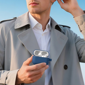 AmazingThing Glamour AirPods Pro 3 apsauginis dėklas - Mėlynas