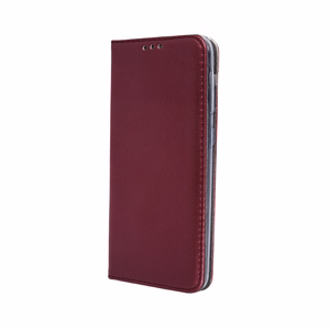Išmanusis Magnetic dėklas for Xiaomi Redmi Note 14 Pro 5G (Global) / Note 14 Pro Plus 5G (Global) bordo
