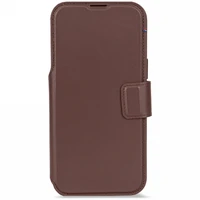 Decoded Leather Detachable Wallet Dėklas with MagSafe iPhone 17 Pro - Brown