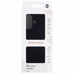 Satin Flex Чехол для iPhone 16 чёрный