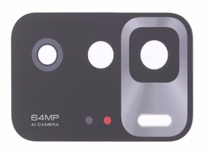 Xiaomi Poco X3 GT kameros stikliukas Black (only lens) ORG