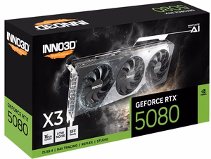 INNO3D GeForce RTX 5080 X3 NVIDIA 16 GB GDDR7