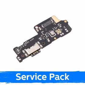 Įkrovimo jungtis suderinama su Xiaomi Poco C40 su lankstu / Plata (Service Pack)