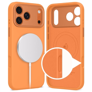 Tech-Protect Uniq MagSafe deklas iPhone 17 Pro Max - oranzinis