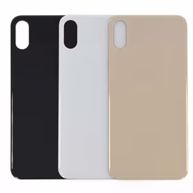 Galinis dangtelis skirtas iPhone XS Max / Black / (Bigger camera hole version) / OEM