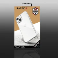 Raptic X-Doria Clearvue dėklas iPhone 14 Plus nugaros skaidrus dėklas