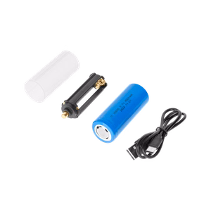 Rebel rechargeable LED flashlight, 10 W