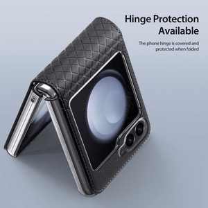 Dėklas Dux Ducis Bril Samsung F741 Z Flip6/F761 Z Flip7 FE violetinis