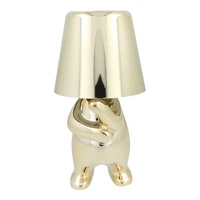 Table lamp bedside GOLD MAN Art Deco standing (version 3) MLTL