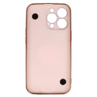 Dėklas telefonui iPhone 13 Pro (dizainas 4) (m) - šviesiai rožinis