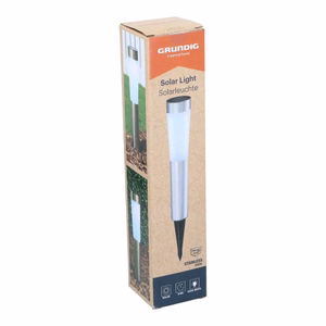 Grundig saulės energijos LED sodo šviestuvas, 7,5x56 cm