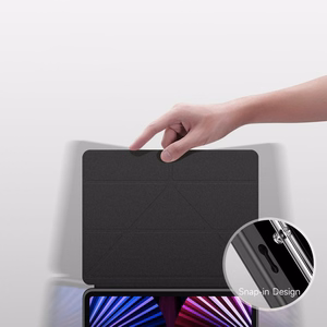 DUX DUCIS dėklas MAGI su pieštuko laikikliu iPad Pro 11 (2018/2020/2021/2022) juodas