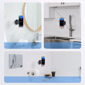 Baseus "MagPro" telefono stovas juodas