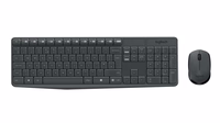Logitech MK235 klaviatūra Pelė įskaityta USB QWERTY JAV tarptautinė versija Pilka