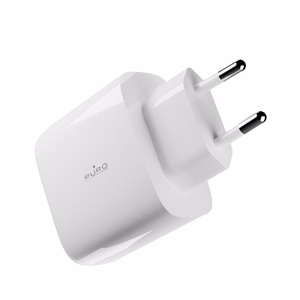 Puro PROLITE 45W USB-C sieninis įkroviklis - baltas