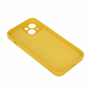 Silikoninis dėklas Samsung Galaxy S23 FE geltonos spalvos