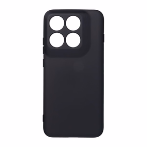 Juodas silikoninis dėklas, skirtas „Motorola Edge 70 Pro 5G“