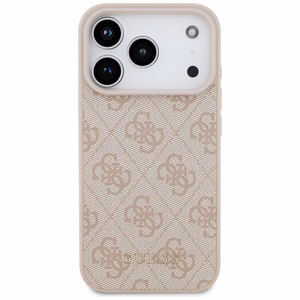 GUESS case for IPHONE 17 Pro GUHCP17LG4GFPI (PU 4G Classic) pink