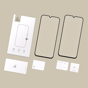 Tech-Protect Glass Fit+ закалённое стекло 2 шт. для Samsung Galaxy A16 4G / 5G / A26 5G / A17 4G / 5G - чёрный