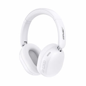 Belaidės ausinės Acefast H12 Hybrid ANC baltos