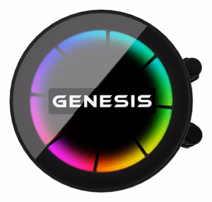 GENESIS NLG-2321 Kompiuterio aušinimo sistema Procesorius Universalusis skystinis aušintuvas Juoda