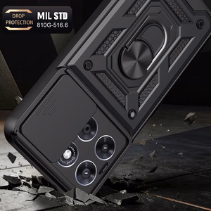 Tech-Protect CamShield Pro Case for Motorola Moto G57 Power / G67 Power - Black