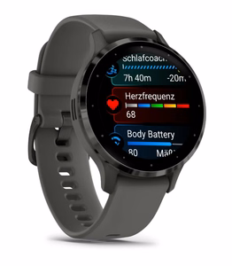 Garmin Venu 3S išmanusis laikrodis pilkas
