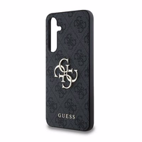 Guess 4G Big Metal Logo dėklas telefonui Samsung Galaxy A35 - juodas