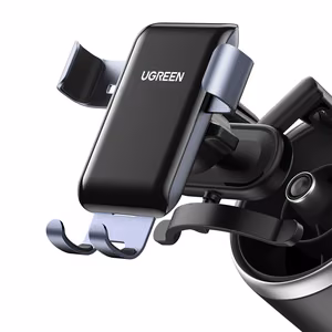 Ugreen LP274 Car Phone Holder - Round Grid - Gray