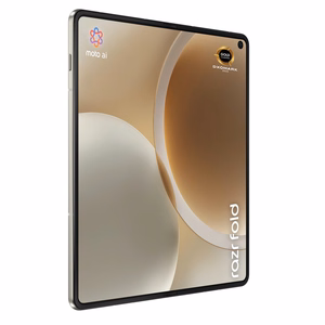 Motorola razr fold 20,6 cm (8.09") Dviguba SIM jungtis Android 16.0 5G C tipo USB 16 GB 512 GB 6000 mAh Balta