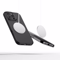 Tech-Protect Skystas silikoninis Magnetinis dėklas iPhone 16 Pro - juodas