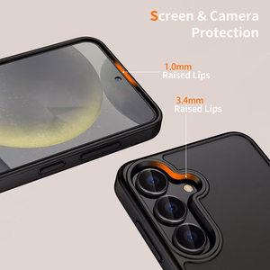 Dėklas Reach Matte Samsung A556 A55 5G juodas