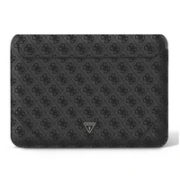 Guess 4G Uptown Triangle Logo dėklas 16" nešiojamam kompiuteriui - juodas