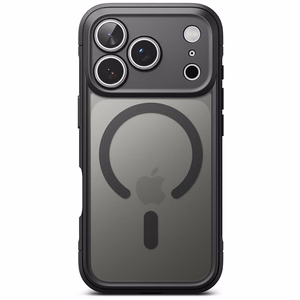 Ringke Fusion Bold Magnetinis dėklas telefonui iPhone 17 Pro - matinė juoda