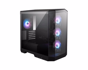 MSI MAG PANO M100R PZ Micro Tower juodas kompiuterio korpusas