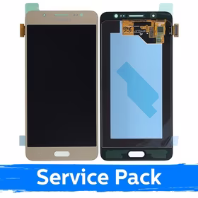 Ekranas skirtas Samsung J510 J5 2016 auksinis (Service Pack)