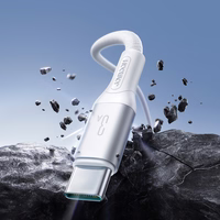 Joyroom S-A28 Flash serijos 3A USB-A - USB-C kabelis 2m - baltas