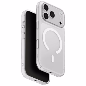 Uniq Hybrid Maglick Charging Airsuit dėklas iPhone 18 Pro / 17 Pro – skaidrus